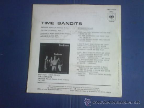 Discos de vinilo: TIME BANDITS ENDLESS ROAD  PROMO - Foto 2