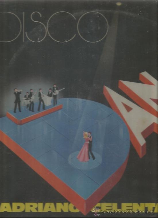 Discos de vinilo: LP ADRIANO CELENTANO : DISCO DANCE - Foto 1