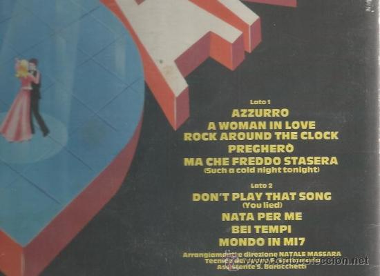 Discos de vinilo: LP ADRIANO CELENTANO : DISCO DANCE - Foto 2