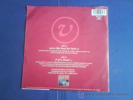 Discos de vinilo: VASNESSA WILLIAMS  SAVE THE BEST FOR LAST - Foto 2