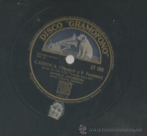 Discos de vinilo: IMPERIO ARGENTINA : ROMANZA RUSA + CARIOCA - Foto 1
