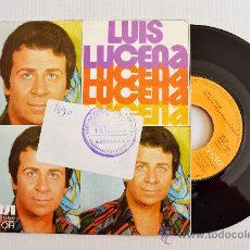 Discos de vinilo: LUIS LUCENA - EL CASCABEL/POE TU SALÚ ¡¡NUEVO!! (RCA SINGLE 1974) ESPAÑA. Lote 34220271