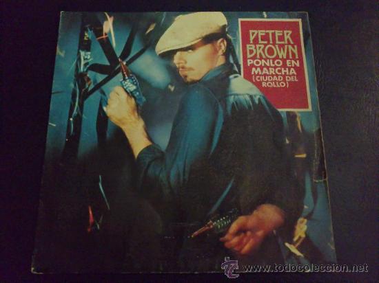 Discos de vinilo: PETER BROWN, PONLO EN MARCHA - SINGLE DE VINILO - Foto 1