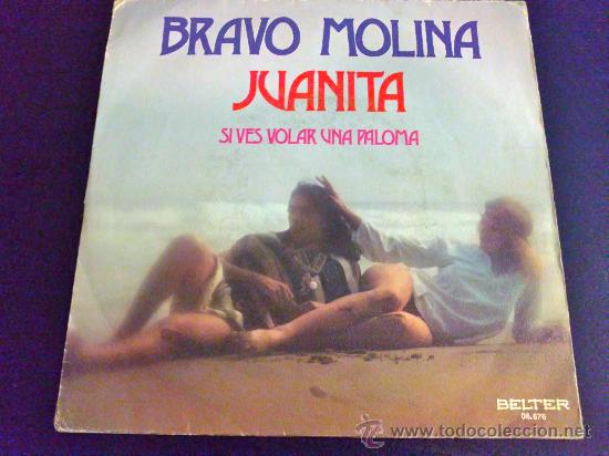 Discos de vinilo: BRAVO MOLINA, JUANITA - SINGLE DE VINILO - Foto 1
