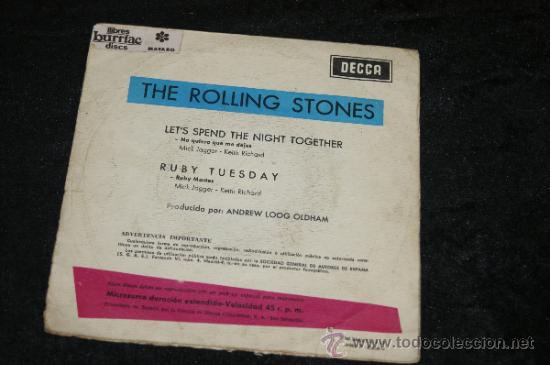 Discos de vinilo: Disco de The Rolling stones, antiguo - Foto 2