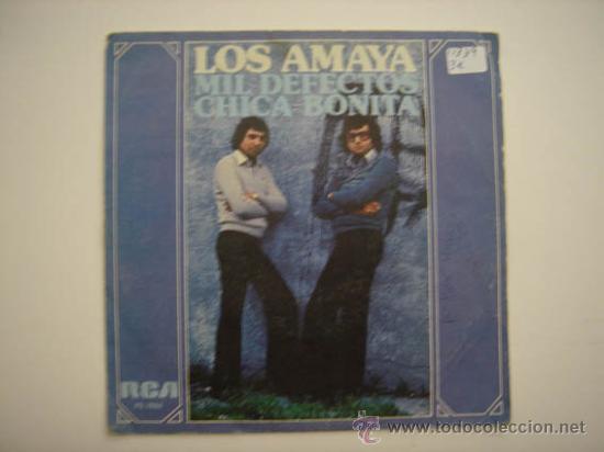 Discos de vinilo: Single Los Amaya - Foto 1