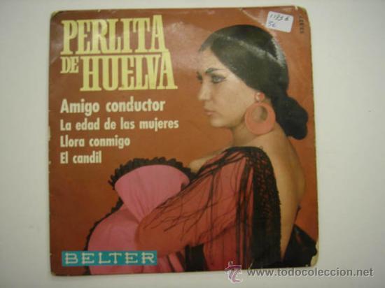 Discos de vinilo: Single Perlita de Huelva - Foto 1