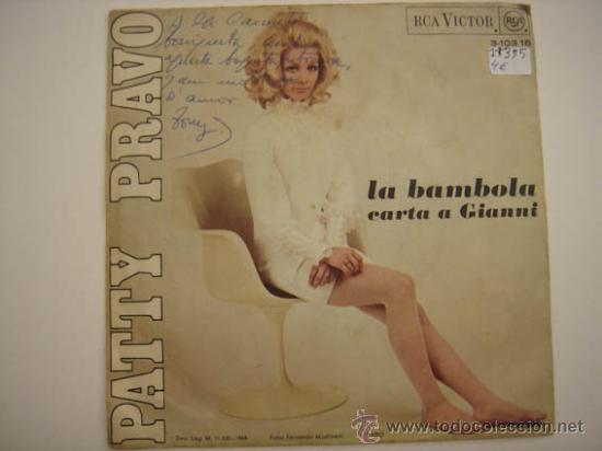 Discos de vinilo: Single Patty Pravo - Foto 1
