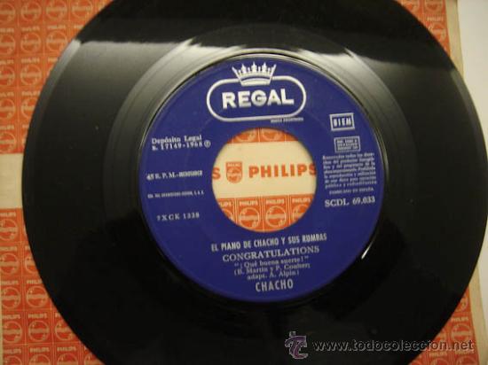 Discos de vinilo: Single El piano de Chacho y sus rumbas - Foto 1