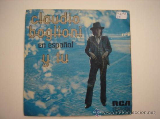 Discos de vinilo: Single Claudio Baglioni - Foto 1