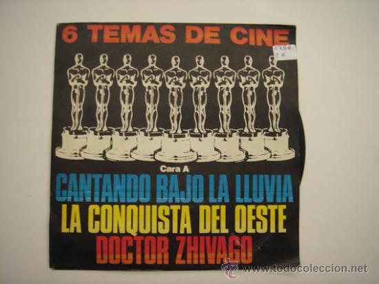 Discos de vinilo: Single 6 temas de cine - Foto 1