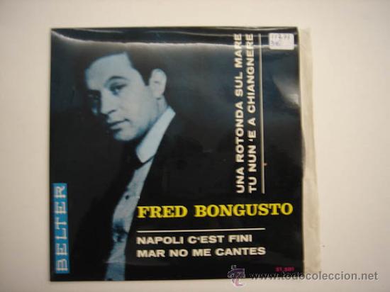 Discos de vinilo: Single Fred Bongusto - Foto 1
