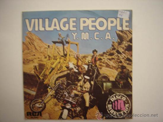 Discos de vinilo: Single Village People, Y.M.C.A - Foto 1