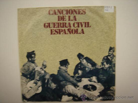 Dischi in vinile: Single Canciones de la Guerra Civil Espa&ntilde;ola