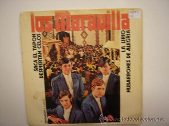Discos de vinilo: Single Los Maravilla - Foto 1
