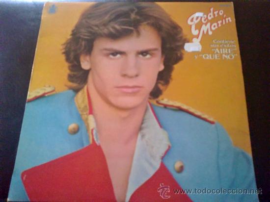 Discos de vinilo: PEDRO MAR&Iacute;N, AIRE Y QUE NO - LP DE VINILO - Foto 1