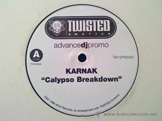 Discos de vinilo: KARNAK, CALYPSO BREAKDOWN - MAXI 2 TEMAS - Foto 1