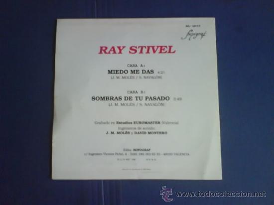 Discos de vinilo: RAY STIVEL MIEDO ME DAS - Foto 2
