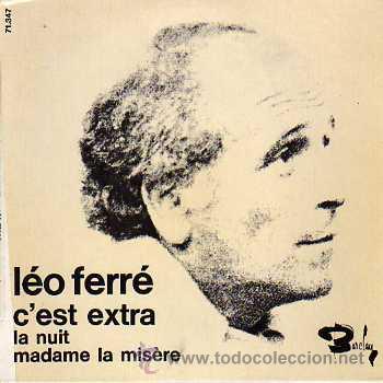 Discos de vinilo: L&eacute;o Ferr&eacute;, 7 EP Cest extra +2 French edit - Foto 1