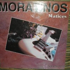 Discos de vinilo: MORATINOS - MATICES LP - ORIGINAL ESPAÑA DRO 1992 - FUNDA INTERIOR ORIGINAL- MUY NUEVO(5). Lote 34263790