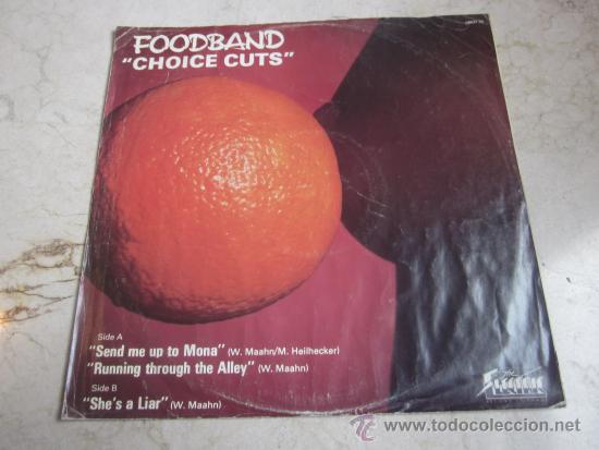 Discos de vinilo: FOODBAND - CHOICE CUTS 12 - Foto 1