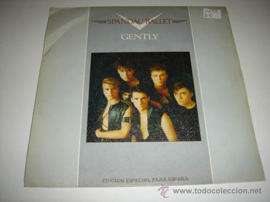 Discos de vinilo: Single Spandau Ballet, Gently - Foto 1