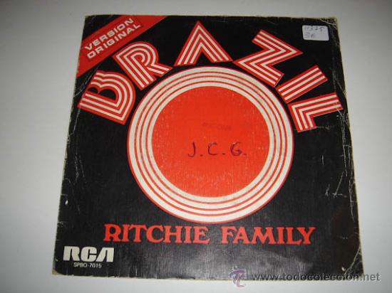 Discos de vinilo: Single Ritchie Family, Brazil - Foto 1