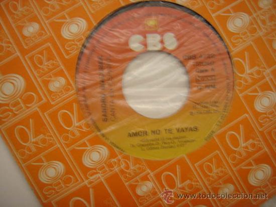 Discos de vinilo: Single Sandro Giacobbe, canta en espa&ntilde;ol - Foto 1