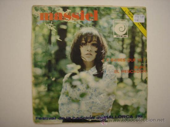 Discos de vinilo: Single Massiel - Foto 1