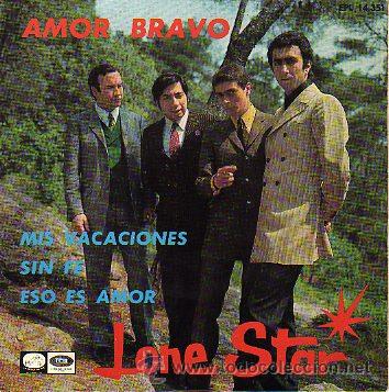 Discos de vinilo: Lone Star 7 EP Amor bravo +3 spanish edit - Foto 1