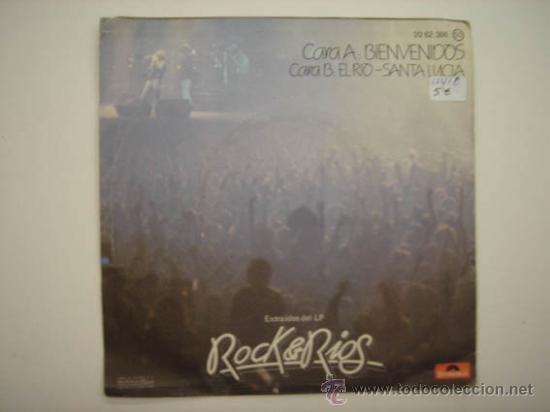 Discos de vinilo: Single Miguel Rios, Rock & Rios - Foto 1