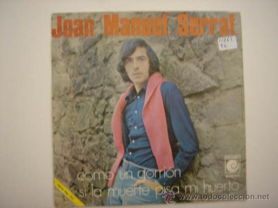 Discos de vinilo: Single Joan Manuel Serrat - Foto 1
