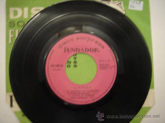 Discos de vinilo: Single Fundador disco sorpresa, Alfredo - Foto 1