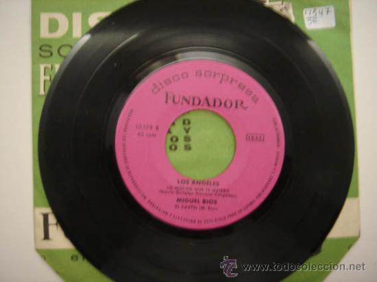 Discos de vinilo: Single Fundador disco sorpresa, Los angleles - Foto 1
