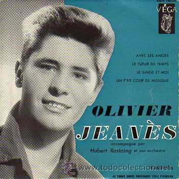 Disques de vinyle: Olivier Jean&egrave;s 7 EP Avec les agnes +3 french edit