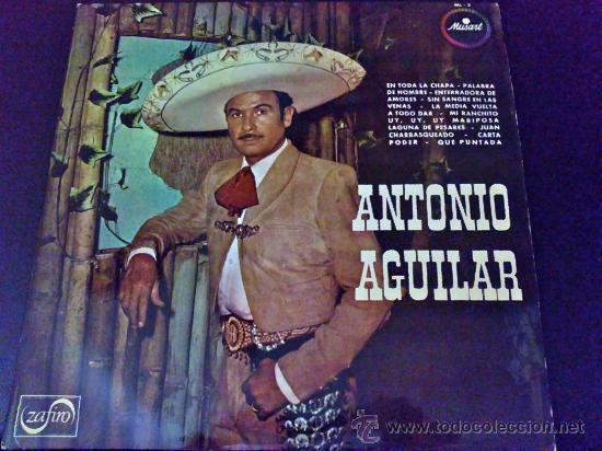 Discos de vinilo: ANTONIO AGUILAR, &Eacute;XITOS DE - LP DE VINILO ORIGINAL ESPA&Ntilde;A - Foto 1