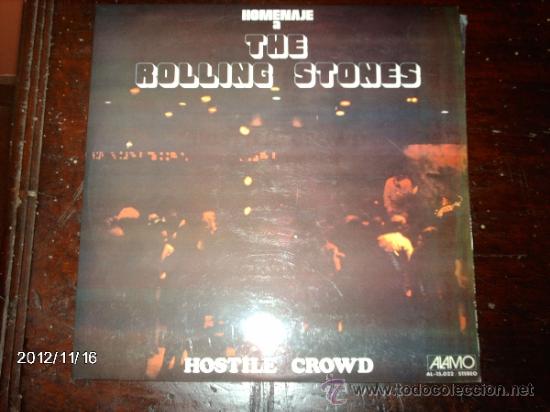 Discos de vinilo: hostile crowd  - homenaje a the rolling stones - Foto 1