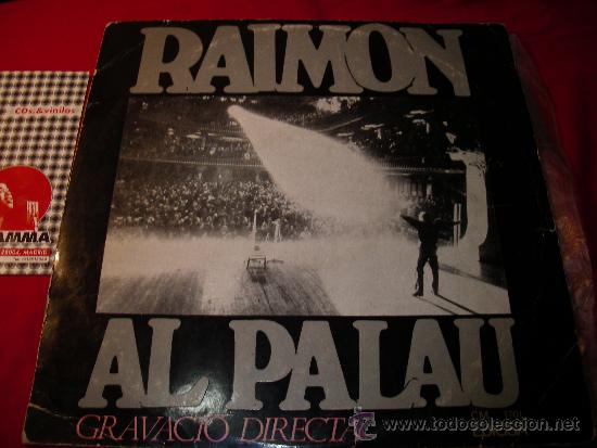 Discos de vinilo: raimon al palau - gravacio directa        LP - Foto 1