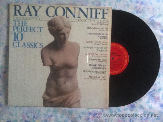 Discos de vinilo: LP RAY CONNIFF-THE PERFECT 10 CLASSICS - Foto 1