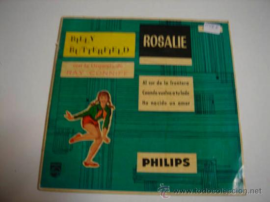 Discos de vinilo: Single Billy Butterfield, Rosalie - Foto 1