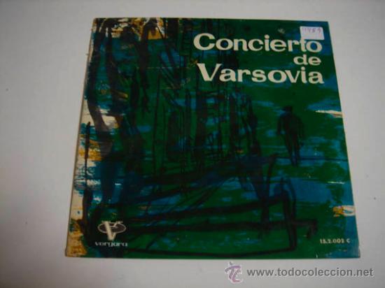 Discos de vinilo: Single Concierto de Varsovia - Foto 1