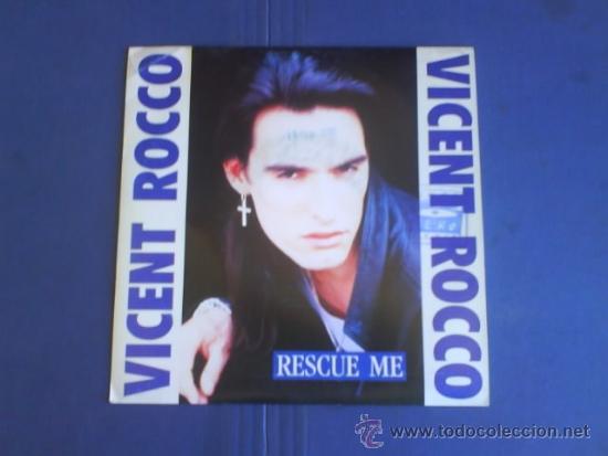 Discos de vinilo: VICENT ROCCO RESCUE ME  PROMO - Foto 1