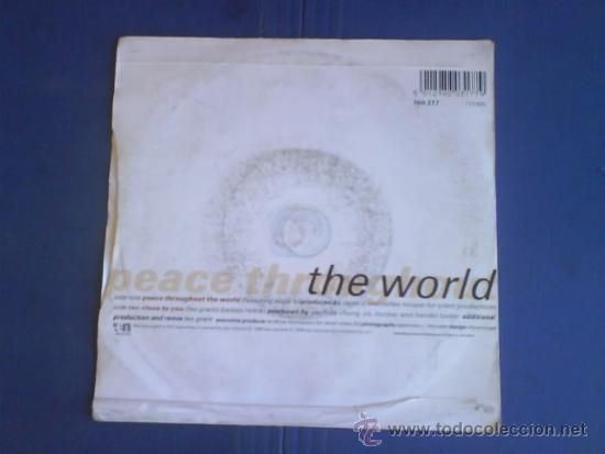 Discos de vinilo: MAXI PRIEST  PEACE THROUGOUT THE WORLD - Foto 2