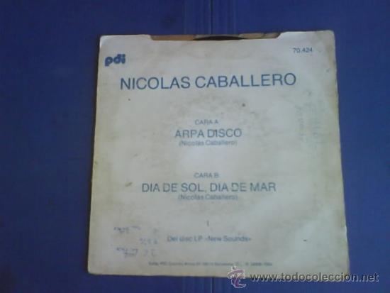 Discos de vinilo: NICOLAS CABALLERO  ARPA DISCO - Foto 2
