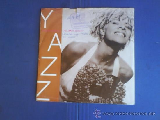 Discos de vinilo: YAZZ WHERE HAS ALL THE LOVE GONE? - Foto 1
