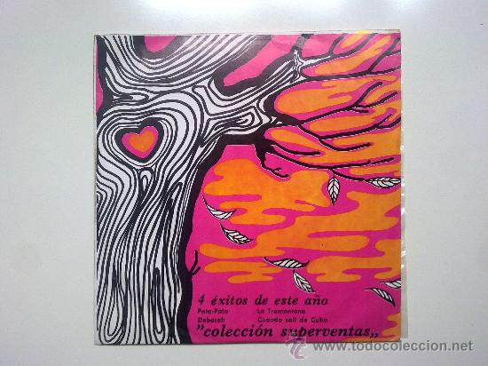 Discos de vinilo: single, 4 exitos de este a&ntilde;o, coleccion superventas, 1988 excelente estado - Foto 1