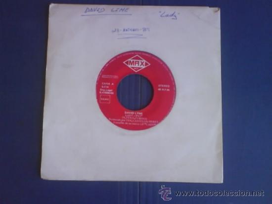 Discos de vinilo: DAVID LYME  LADY  PROMO - Foto 1