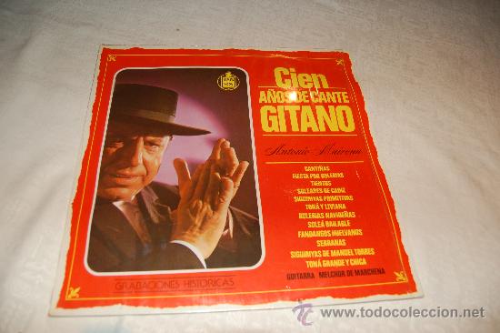 Discos de vinilo: ANTONIO MAIRENA Cien A&ntilde;os de Cante Gitano - Foto 1