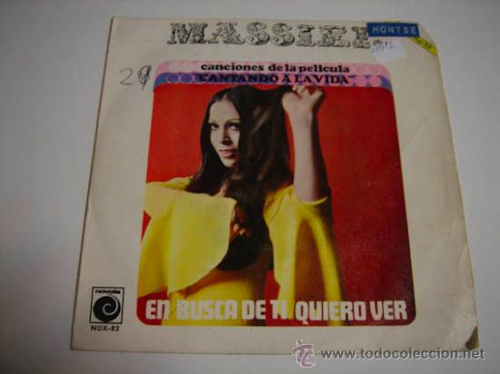 Discos de vinilo: Single BSO &rdquo;Cantando a la vida&rdquo; Massiel - Foto 1