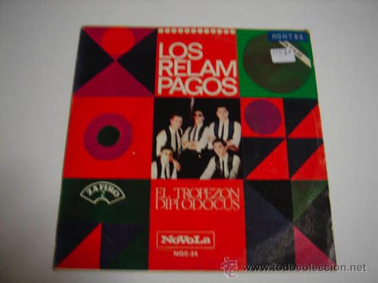 Discos de vinilo: Single Los Relampagos - Foto 1